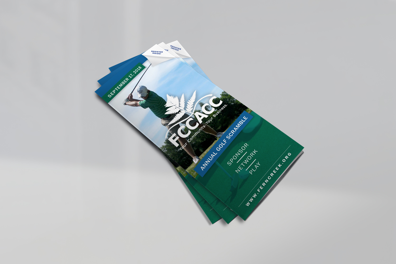 golf marketing brochure louisville